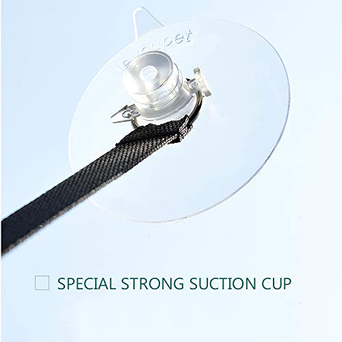 Baugger - Janela do gato Perch Hammock Cama de Resfriamento Respirável Deck Janela Ventosas Assento