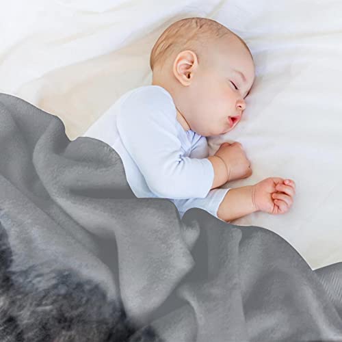 Couverture en peluche chat aux yeux verts en microfibre douce TBOUOBT