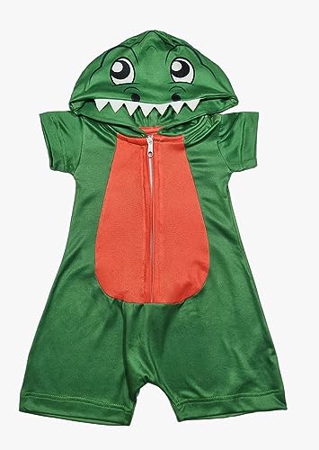 Dinossauro Roupa de Bichinho Macacão Pijama Fantasia de Animais Infantil Macaquinho Roupinha de Bebê