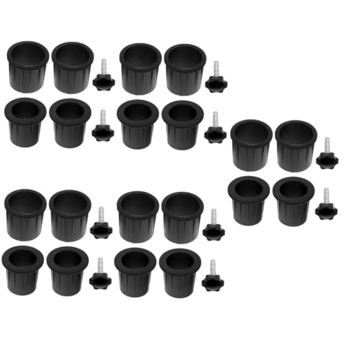 BESTonZON 5 Juegos De Accesorios para Base De Sombrilla Anclaje para Sombrilla De Exterior Orificio para Sombrilla De Playa Sombrilla De Mesa con Base Tapón De Sombrilla De Playa