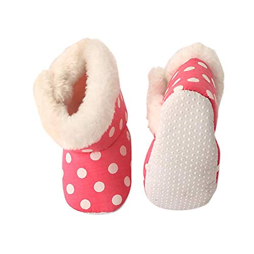 CHIU Unisex-Baby's Pink Bootie -6-12 Months 4 41vI6FYVF L