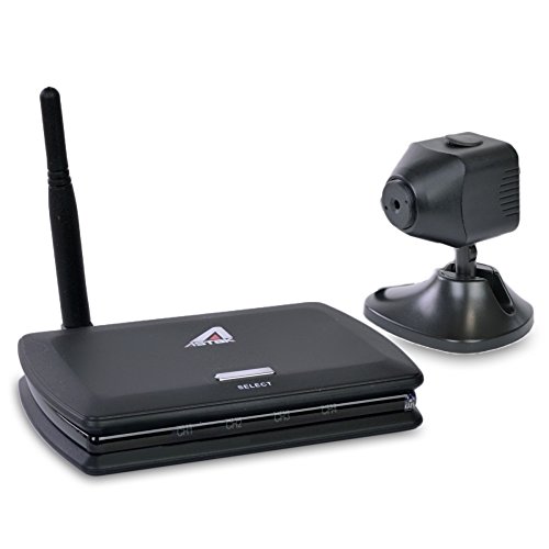 Astak CM-A815 2.4GHz DIY Wireless Mini Spy Surveillance Hidden Pinhole/Mini Color CCTV CMOS Camera 380TV lines (1 Pinhole Camera + 1 Receiver)