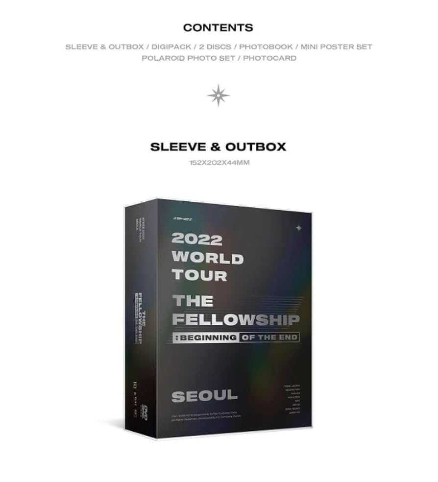 ATEEZ 2022 WORLD TOUR ブルーレイ限定盤 新品未開封 Amazon.co.jp: ATEEZ 2022 WORLD TOUR [THE FELLOWSHIP