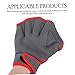 Homoyoyo 1pair Swim Gloves for Unisex Water Hand Protectors Breathable Swimming Mitts for Swimming Surfing and Water Sports Activities