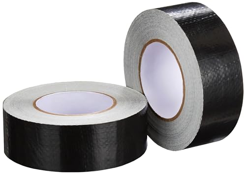 amazon basics Duct Tape Heavy Duty - Black Book Binding Tape, Strong, Flexible, All Weather, All purpose for Do-It-Yourself Repairs, Industrial, Professional Use- 48MMX25MTR - Pack of 2 (B0CV7PVPSP) Amazon Price History, Amazon Price Tracker