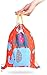 kramow 12 Mochila con Cordón para Niños Niños Niñas,Bolsas de Cuerdas para...