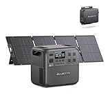 BLUETTI Elite 200 V2 Solar Generator with 200W Panel and Charger 1 (Ships Separately), 2073.6Wh