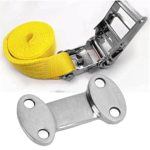 Placa de ojo marina de 25mm para colgar toldos bimini y asegurar carga en barcos 3