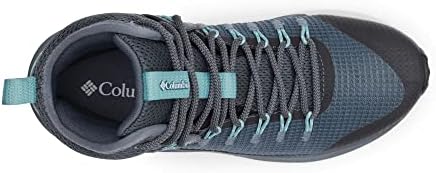 Columbia Womens Trailstorm Mid Waterproof Hiking Shoe, Graphite/Dusty Green, 8.5 Wide US | Image 7
