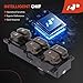 A-Premium Power Master Window Switch Compatible with Hyundai Sonata, 2008 2009 2010, Front Left Driver Side, Replace 1S15803, 935703K600