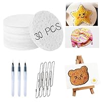 Guhupoy 64 Pcs Painting Paper,Magic 3D Foam Texture Painting Kit for Kids–3D Foam Texture Painting Kit with Puffy Paint & Pens–Creative DIY Art Gift Magic Puffy Paint Craft Paper for Kids