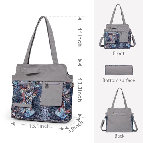 Black Butterfly boho series Large capacity canvas Personalized printing crossbody sling backpack， women tote handbags2