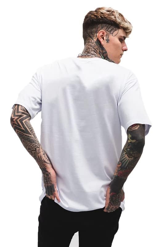 Image of VLAM Oversized Fit Tom Jerry Cartoon Printed Unisex Tshirt (White)