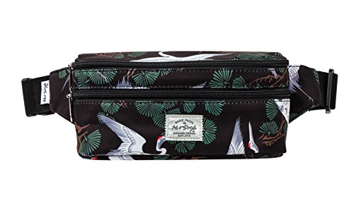 Image of 521s Small Fanny Pack Fashion Waist Bag Cute for Women, Japanes Crane