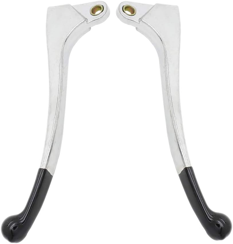 motoparty Handle Clutch Brake Lever Set for Honda XL175 CM185 XL185 XR185 XR250 CL200 CM200 CB250 TL250 CM250 CR250 MR250 MT250 SL350 Lever