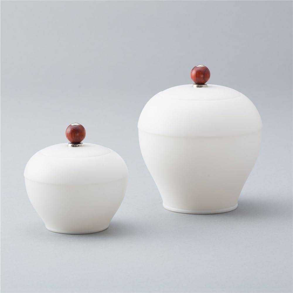 Pojemniki na herbatę i przechowywanie herbaty, biały, porcelanowy, słoik do przechowywania herbaty w dużych ilościach, z jadeitu o smaku baraniny, pusty słoik, kuchenne pojemniki na herbatę (M)