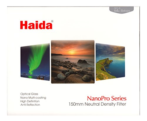 Buy 1 get 1 Haida NanoPro 150mm MC Neutral Density ND64 ND 1.8 Optical Glass Filter 150 6 Stop