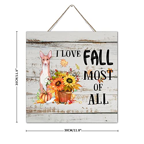 Décoration murale en bois automne | Plaque rustique chic salon