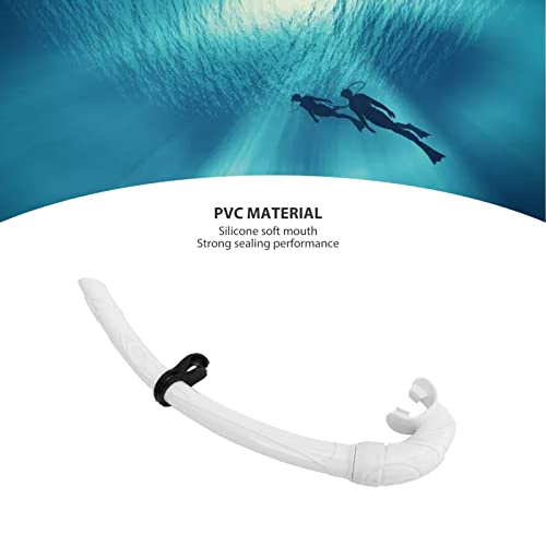 Snorkel de buceo libre con boquilla cómoda para evitar la fatiga maxilar 6