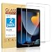 [2 Pack] Screen Protector for iPad 7th Generation 10.2 Inch (iPad 7) 2019 Release, apiker Tempered Glass Screen Protector Compatible with Apple Pencil