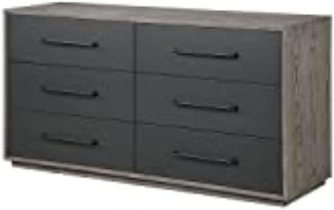 Acme Furniture Estevon Dresser in Gray Oak Finish