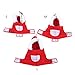 Ozeau Christmas Bird Clothes Funny Winter Warm Birds Costume for Parakeets Cockatiel Cockatoo Parrot Festival Coat Apparel