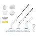 Electric Spin Scrubber,Cordless Cleaning Brush with 6 Replaceable Brush Heads,Electric Cleaning Brush Up to 400RPM Powerful Cleaning,Power Shower Scrubber for Bathroom,Kitchen, Floor,Tile,Car