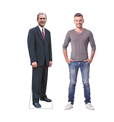 Image of Cardboard People President George W. Bush Life Size Cardboard Cutout Standup