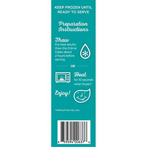 Katz Gluten Free Vanilla Creme Cakes. Free of Dairy, Soy, Tree Nuts, and Peanuts, Kosher 8.8 oz (1pk) - Thumbnail 6