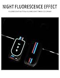 ontto Metal Car key fob cover case Fit for Honda Civic CR-V HR-V Agreement Jade Crider Odyssey 2015-2018 keyring Flip Key Shell Holder bag keychain Accessories 3 button Black - Image 7
