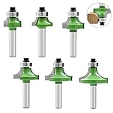 Anwendbare: Das Rundschaftfräser 8mm schaft für Bakelitfräsen, Graviermaschine, Abgratmaschine, Tischfräser, Hängerouter, CNC usw., zum sauberen und präzisen Abrunden von geraden und geschweiften Kanten.