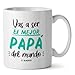 Imagen de Kadoo Regalos Taza Personalizada Día del Padre Vas A Ser El Mejor Papá Con Foto