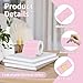 Starboling 2x1 Thermal Labels,Address Barcode Self-Adhesive Thermal Printer Stickers for Logo Design,Name/Price Tag,Address（Pink）