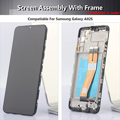 Écran Écran LCD pour Samsung A02s A025G avec châssis complet