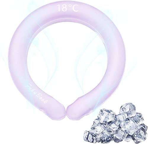 ZLZNX Tubo de enfriamiento para el Cuello - Envolturas para el Cuello Que se Pueden Usar en el Verano, Paquete de Hielo de Gel para el Cuello para el Verano, Trotar, Caminar,Púrpura Cover