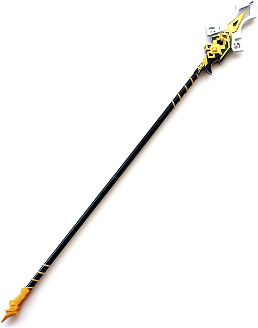 Pasyru Cosplay Props Weapons, Genshin Impact ZhongLi Cosplay Weapons, 200CM Vortex Vanquisher Detachable Spear Halloween Cosplay Accessories