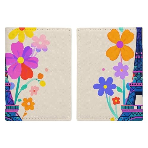 Étui passeport ananas marbré 20.3x13.8cm pour documents de voyage