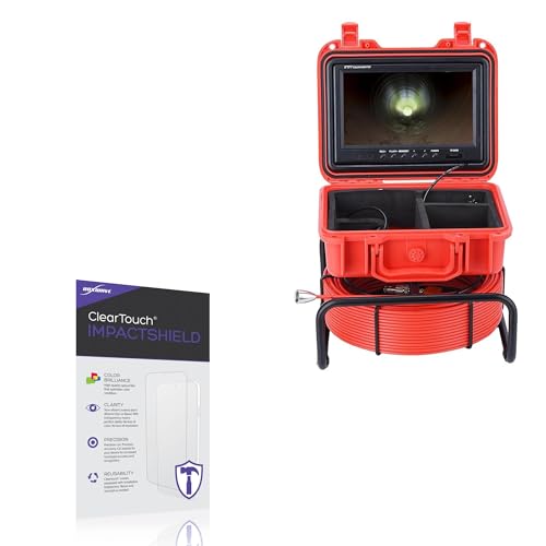 BoxWave Screen Protector Compatible with MINGBOSKY Sewer Camera (9 in) - ClearTouch ImpactShield (2-Pack), Impenetrable Screen Protector Flexible Film