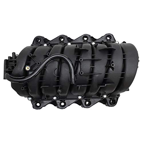 Image of TRQ Upper Intake Manifold (Without Heated PCV Valve Only) Compatible with Chevrolet & GMC 1999-2006 Silverado 1500, 1999-2007 Sierra 1500, 2001-2006 Silverado 2500 HD, 2000-2006 Tahoe, 2000-2006 Yukon