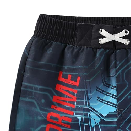 Transformers Optimus Prime Boys UPF 50+ Swim Trunks Bathing Suit for Big Kids2