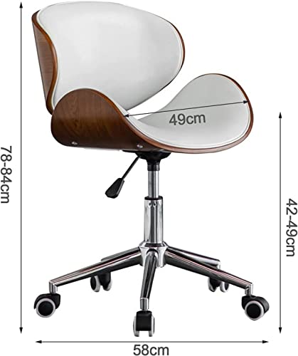 Chaise de travail exécutive compacte réglable dossier bas - 4