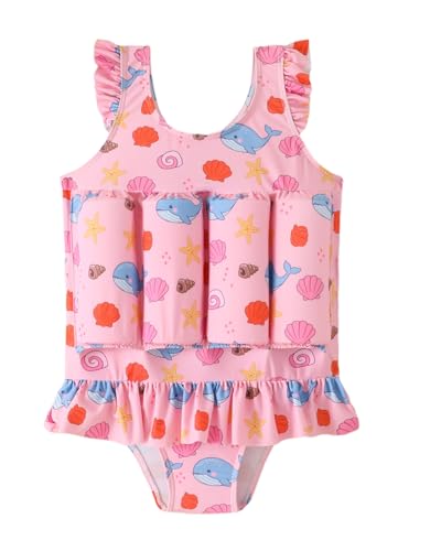 FishingDino Toddler Floatation Swimsuit for Girls