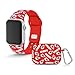Game Time Kansas City Chiefs HD Combo Package Compatible with Apple Watch and AirPods Pro (Random 38/40/41mm Short)