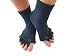 Triim Fitness Toe Separator Yoga Gym Sports Massage Socks for Foot Alignment, Great for Sore Feet and Diabetics with Free Exercise Guide! (Gray)
