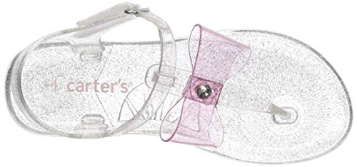 Image of Carter's Girls' Carter's Selena Girl's T-strap Jelly Sandal