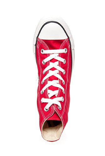 Image of Converse Chuck Taylor All Star Seasonal Canvas High Top Sneakers Red White Mens 9