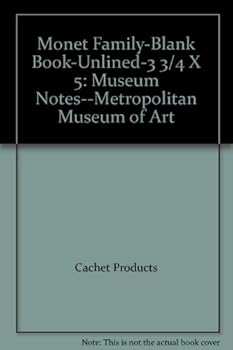 Monet Family-Blank Book-Unlined-3 3/4 X 5: Museum Notes--Metropolitan Museum of Art