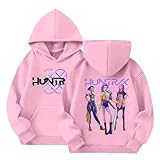 Generisch Sweatshirt für Mädchen Hoodies Mädchen Vintage Y2k Pullover Hip Hop Streetwear