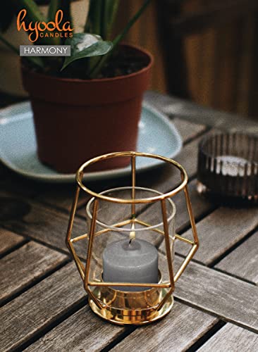 Image of HYOOLA Scented Votive Candles - Harmony Votive Candles -12 Hour Burn Time - 9 Pack - European Made