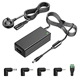 Product specifications: AC 100 - 240Vac 50/60Hz, Output Voltage: DC 12V, Max Current 3.5A, Max Wattage 42W. AC power cord length is 1.2M (3.9 FT), DC power cord is 1.5M (4.9 FT). Versatile Compatibility: This 12V 3.5A dc power supply fit for dc12v le...